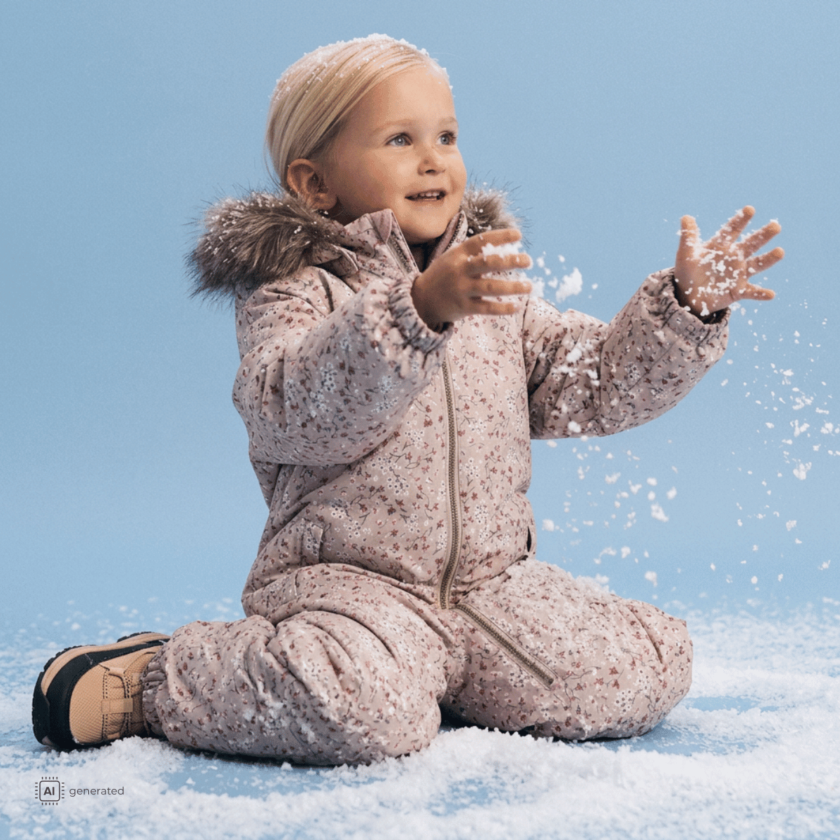 Name It - Vinterdress Snow10 Pure Cashmere - Guttelus