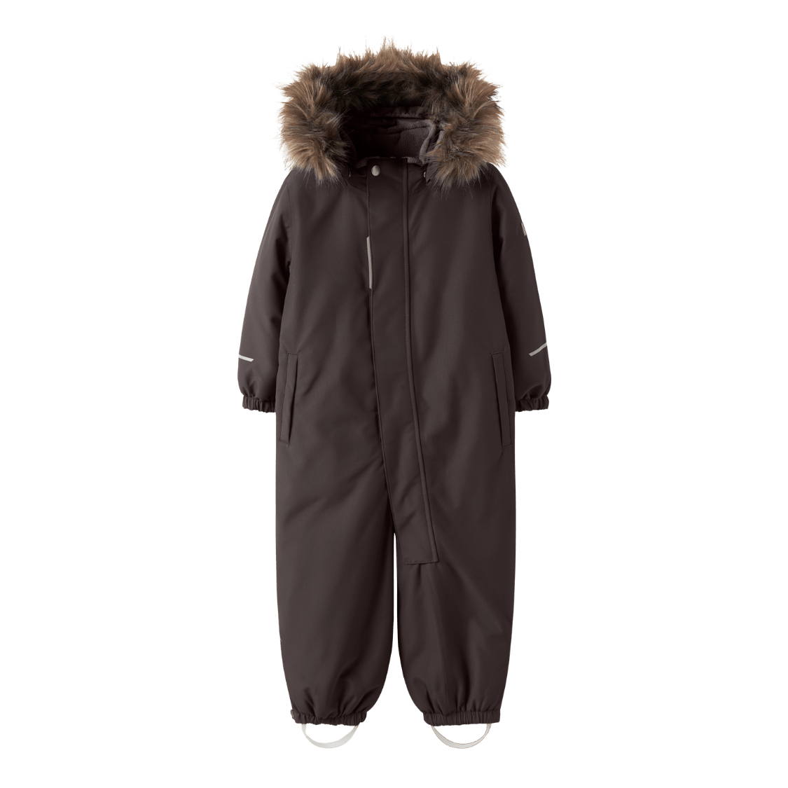 Name It - Vinterdress Snow10 Seal Brown - Guttelus