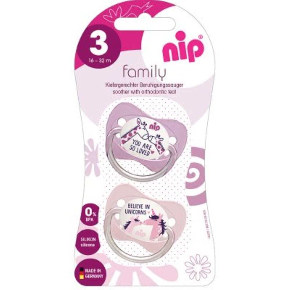 Nip- Smokker Family 2pk 16-32mnd Rosa - Guttelus.no