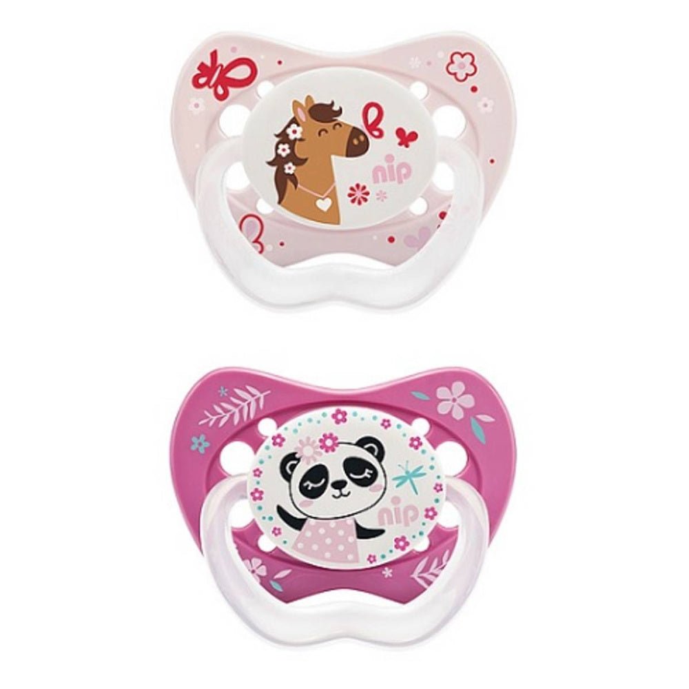 Nip- Smokker Life 2 pk 0-6 mnd Rosa - Guttelus.no