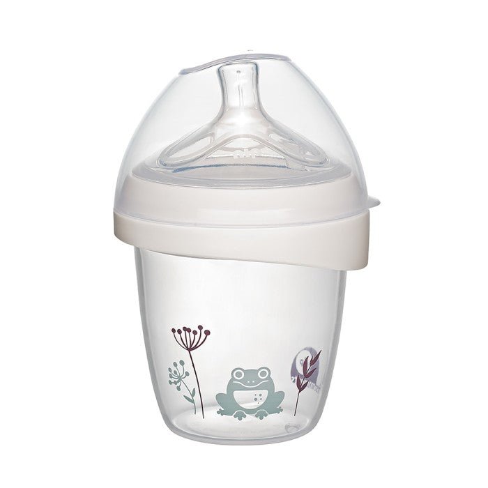 Nip- Tåteflaske First Moments Frog 150 ml - Guttelus.no