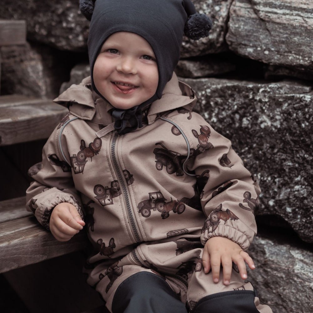 Nordic Kids - Overgangslue Bomull Blå - Guttelus.no