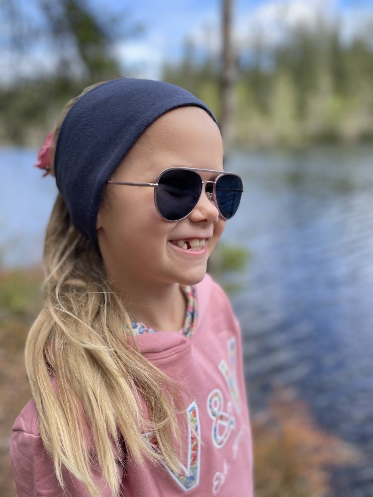Nordic Kids - Pannebånd Bomull Blå - Guttelus.no