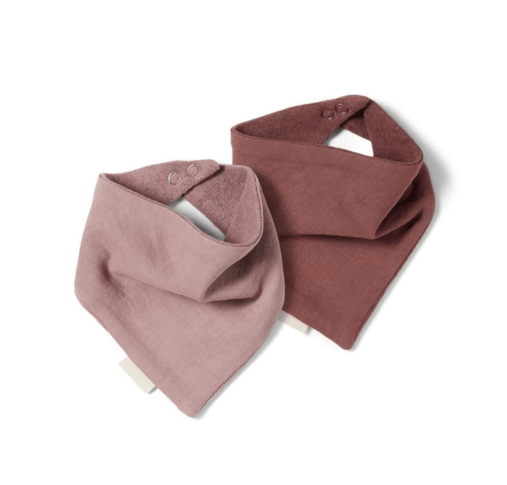 Nuuroo - 2 pk Siklesmekke Bib Rosa - Guttelus