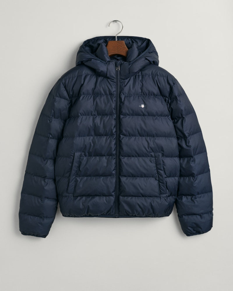 Gant - Jakke Vattert Shield Evening Blue