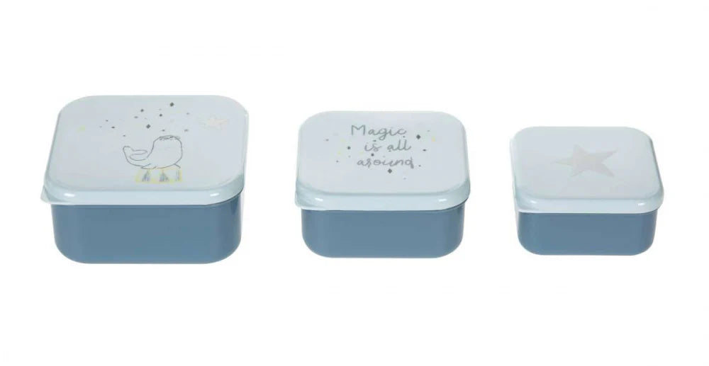 Lässig - Snackboks 3-pk More Magic Seal