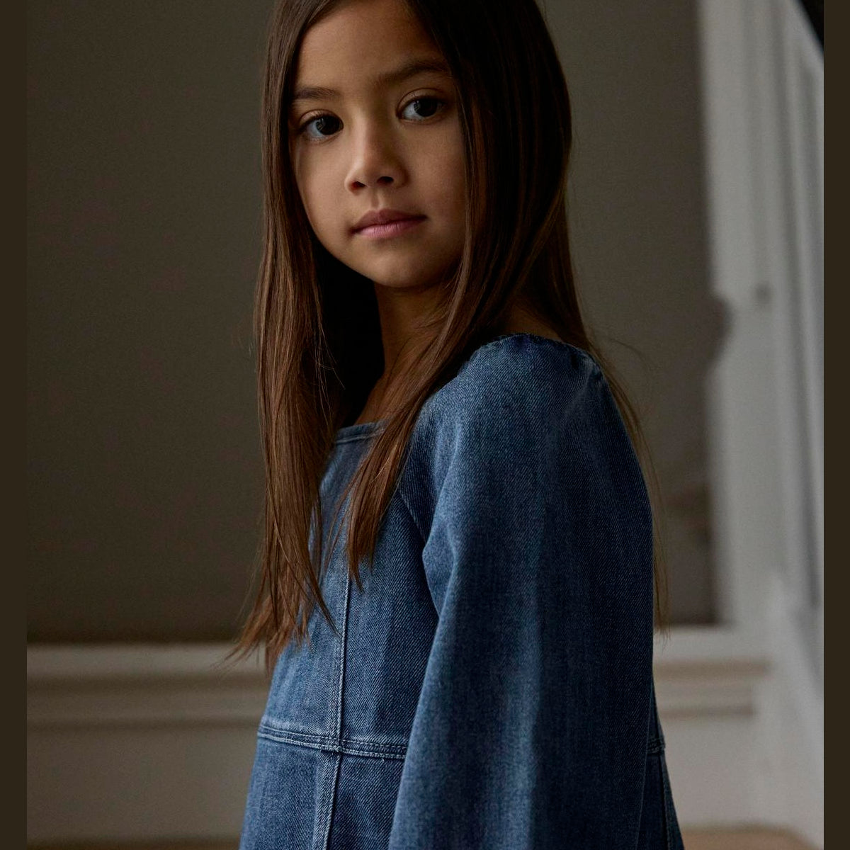 Lil' Atelier - Kjole Nobello Dark Blue Denim