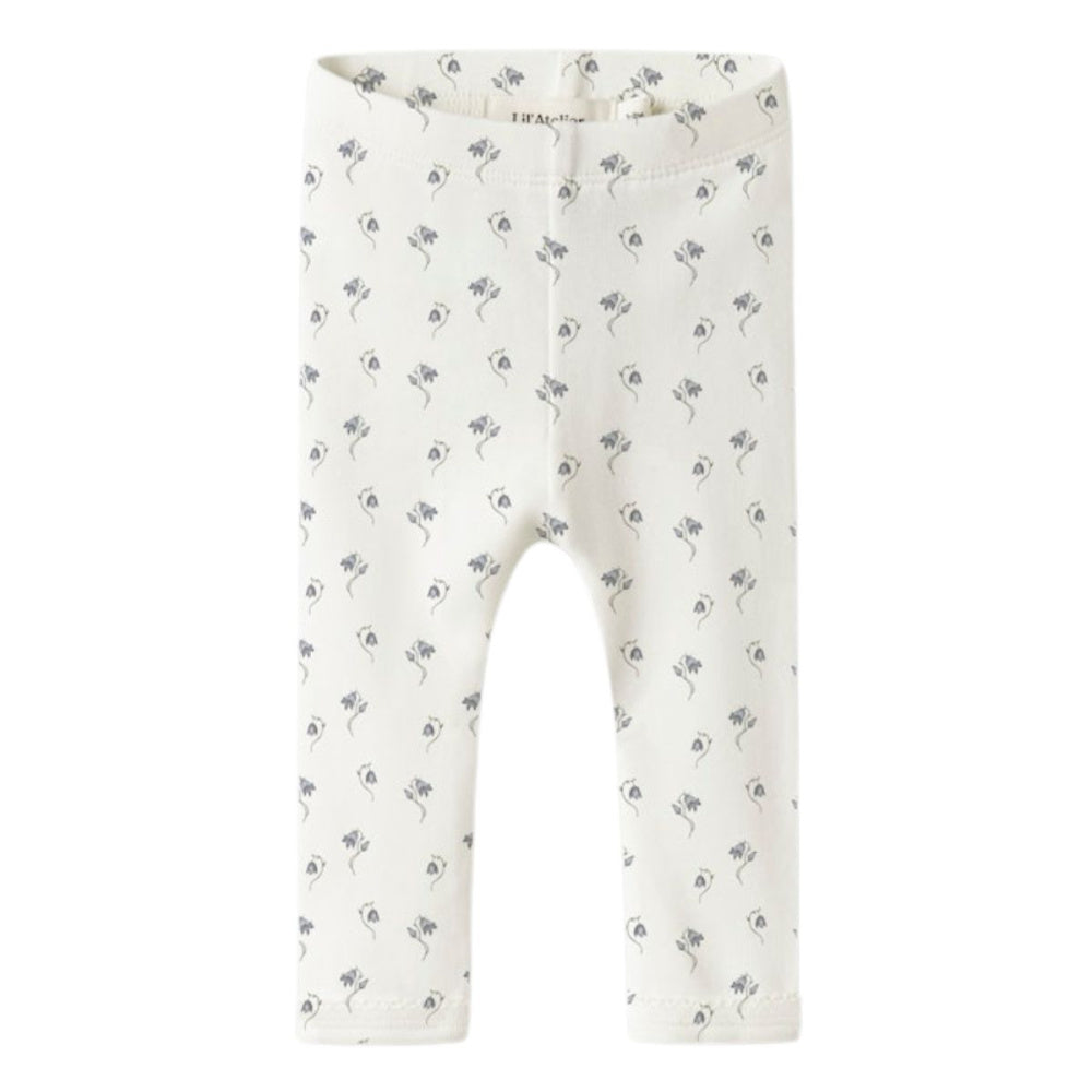 Lil'Atelier - Leggings Gayo Coconut Milk Bell Flower
