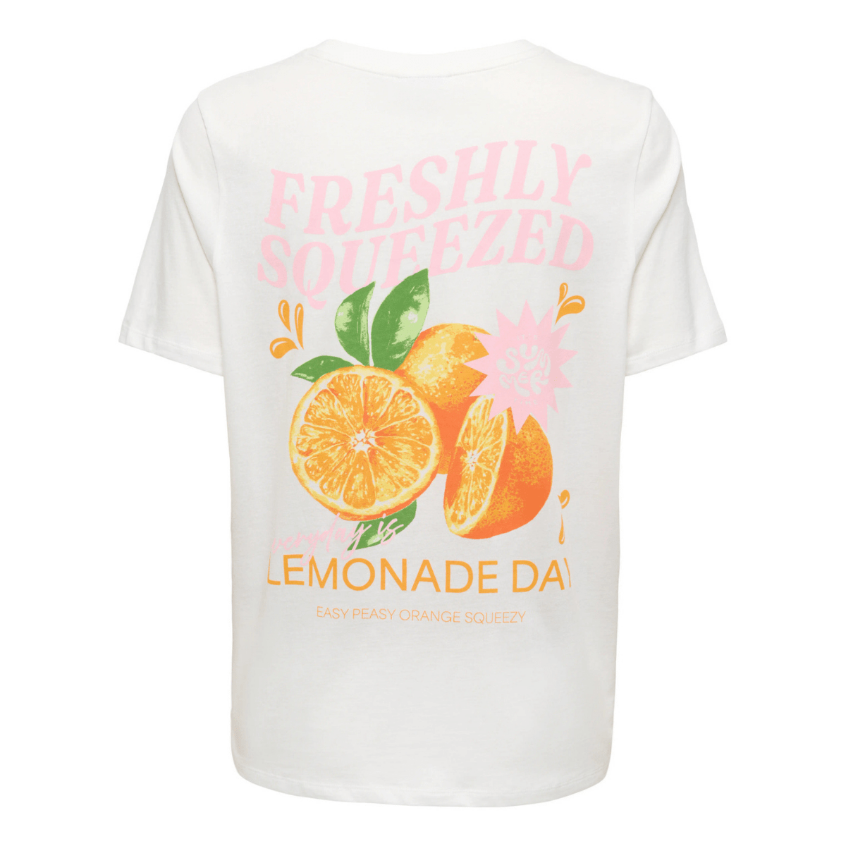 ONLY Maternity - T-skjorte Milla Cloud Dancer Lemonade - Guttelus.no