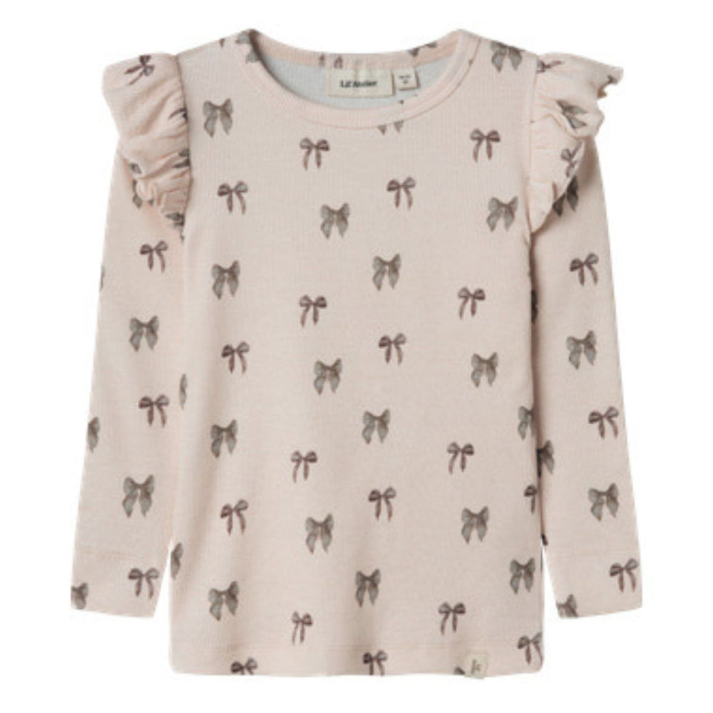 Lil'Atelier - Genser Gavo Silver Peony Bow