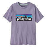 Patagonia - Kids P-6 Logo T-Shirt Concrete Purple
