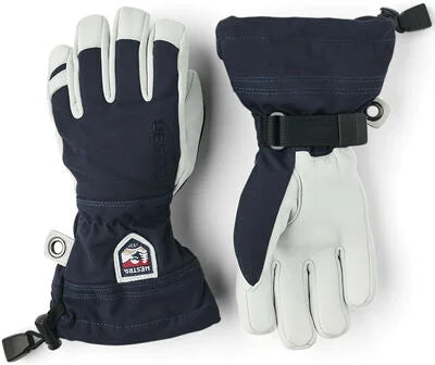 Hestra - Hansker Army Leather Heli Ski Jr Navy