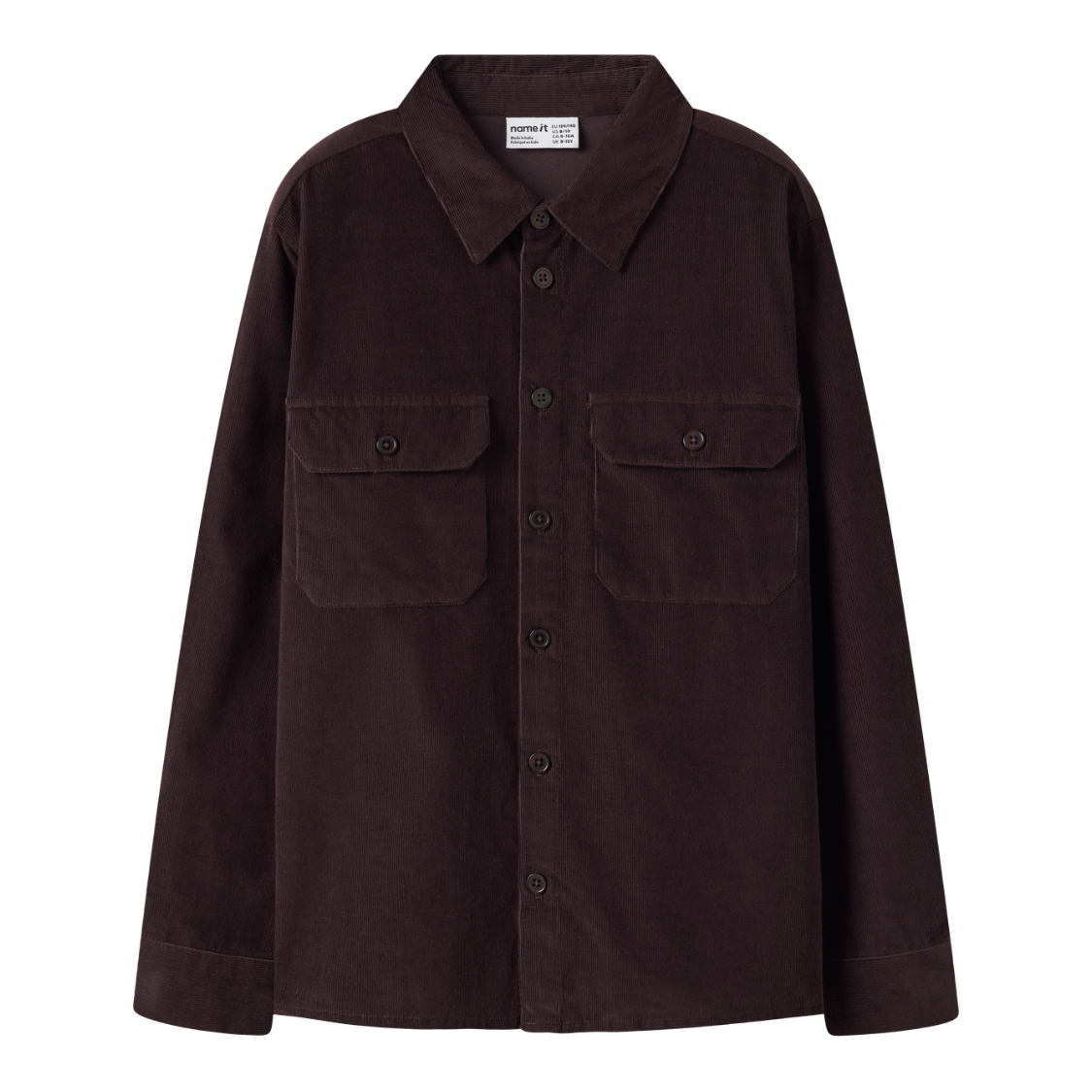 Name It - Skjorte Rami Chocolate Plum