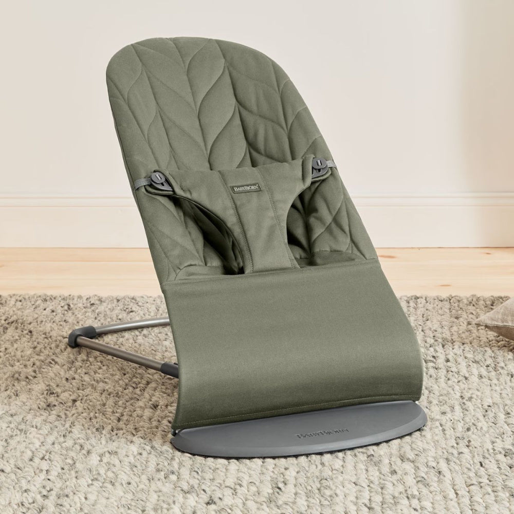 BabyBjörn - Vippestol Bliss Quilt Mørk Grønn
