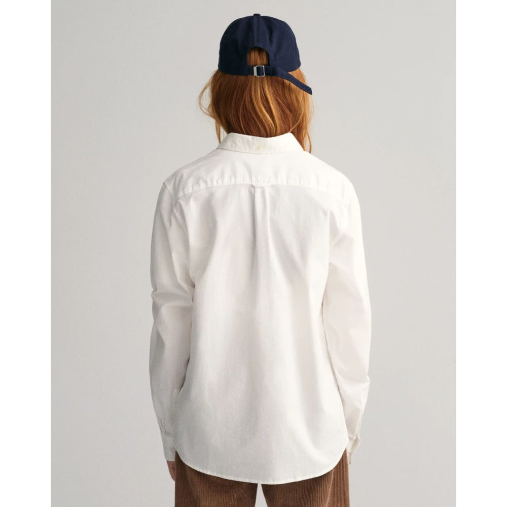 Gant - Skjorte Jr Shield Oxford White Jr