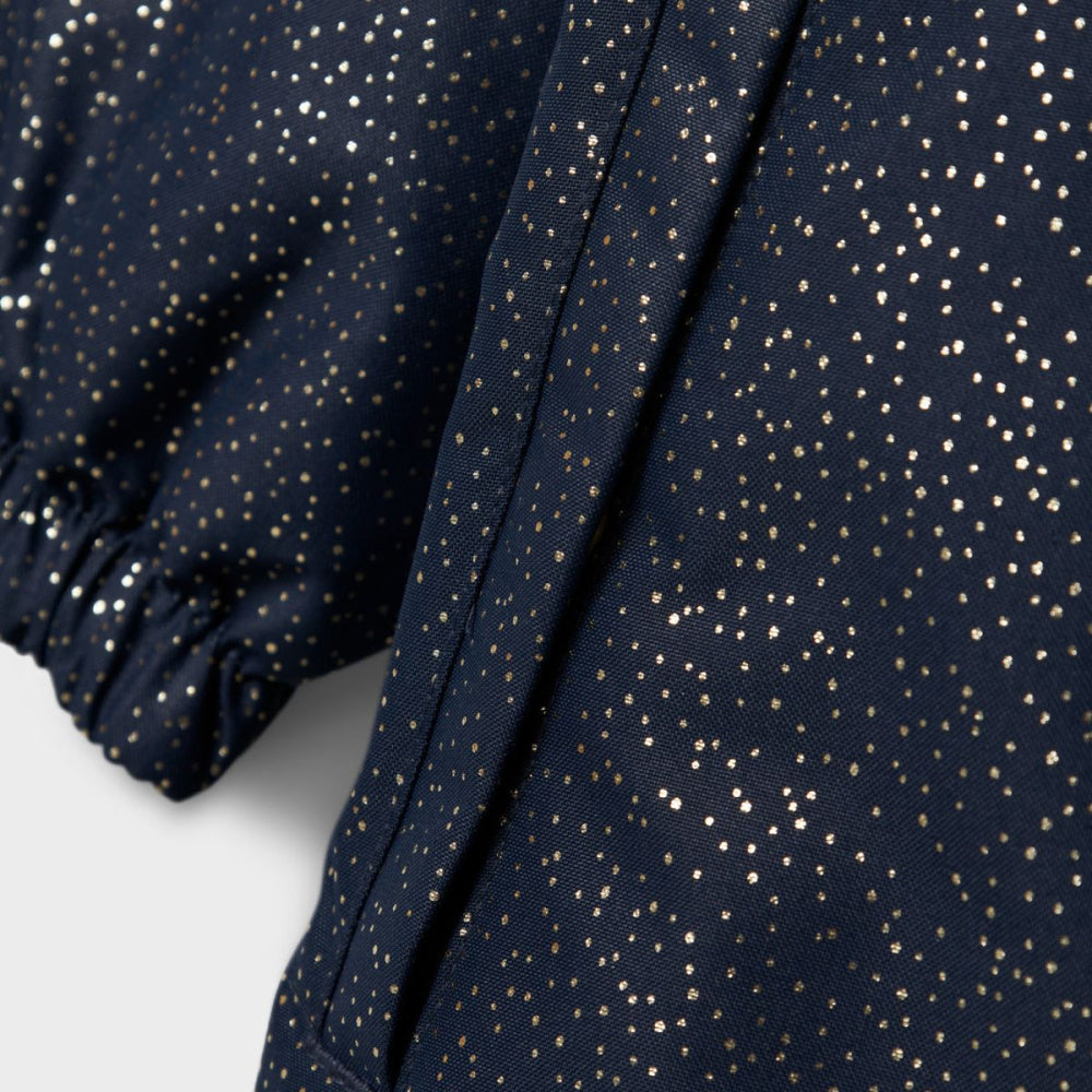Name It - Vinterdress Snow10 Dark Sapphire Glitter