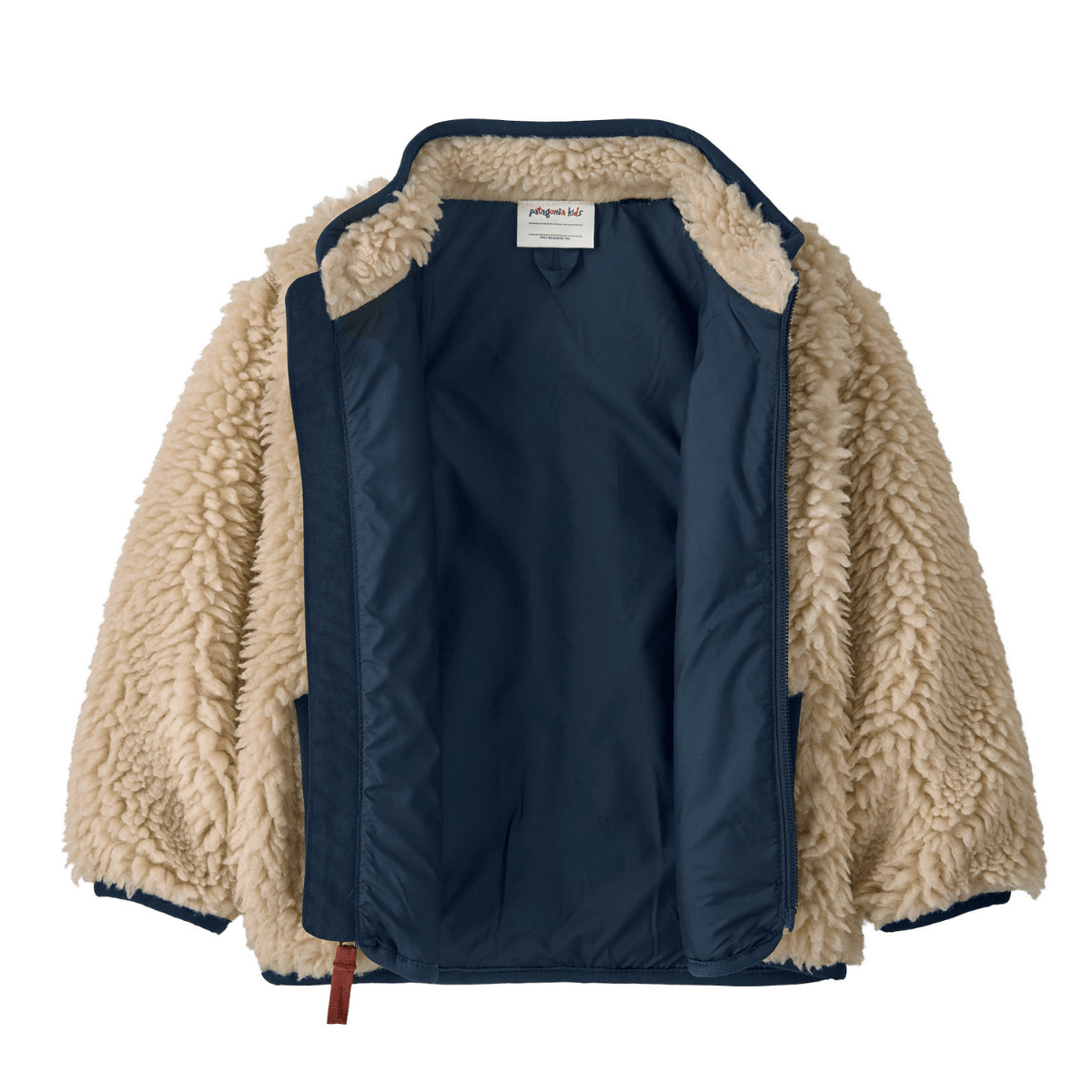 Patagonia - Baby Retro-X Fleece Jacket Dark Natural / New Navy - Guttelus