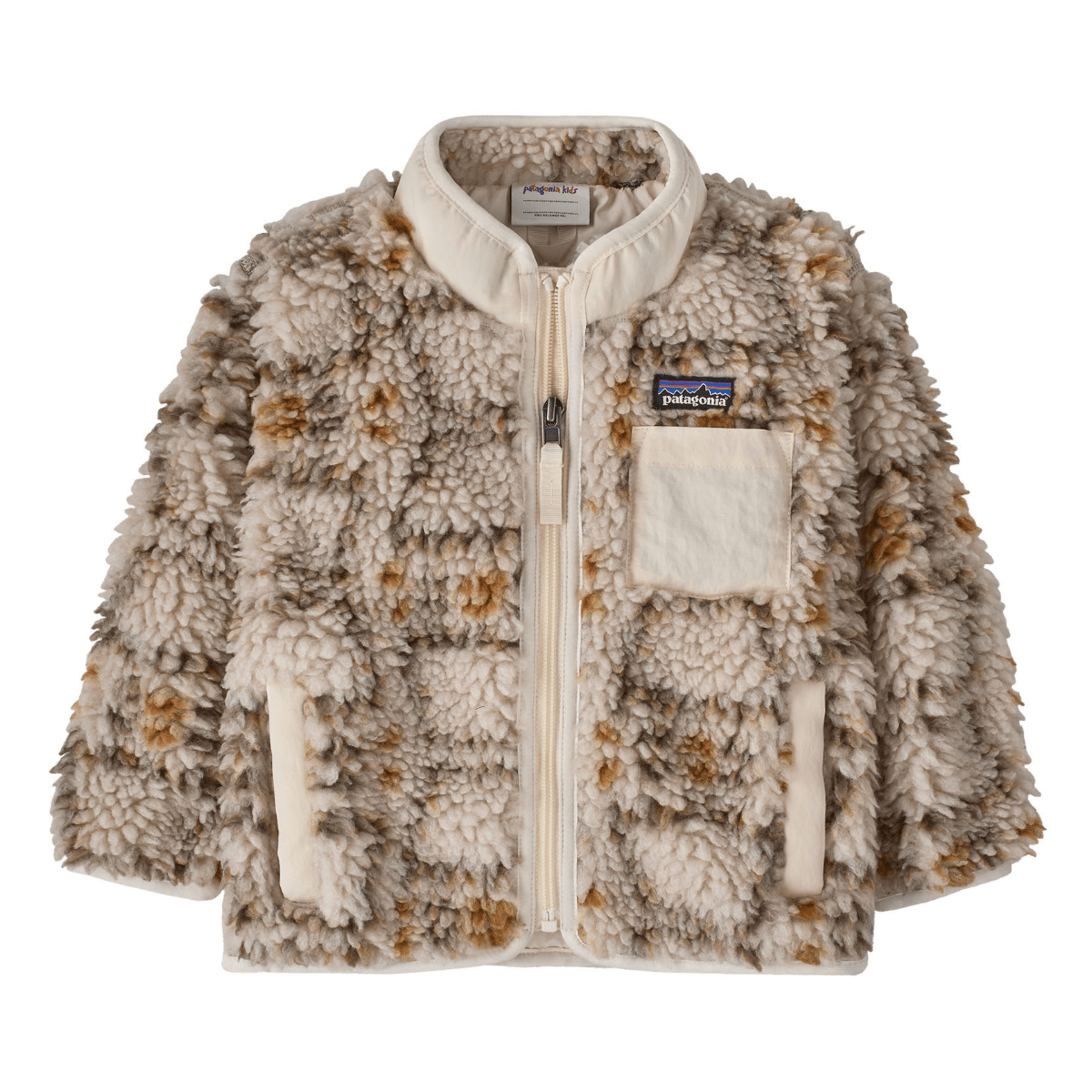 Patagonia - Baby Retro-X Fleece Jacket Snowshoe Hare: Natural - Guttelus