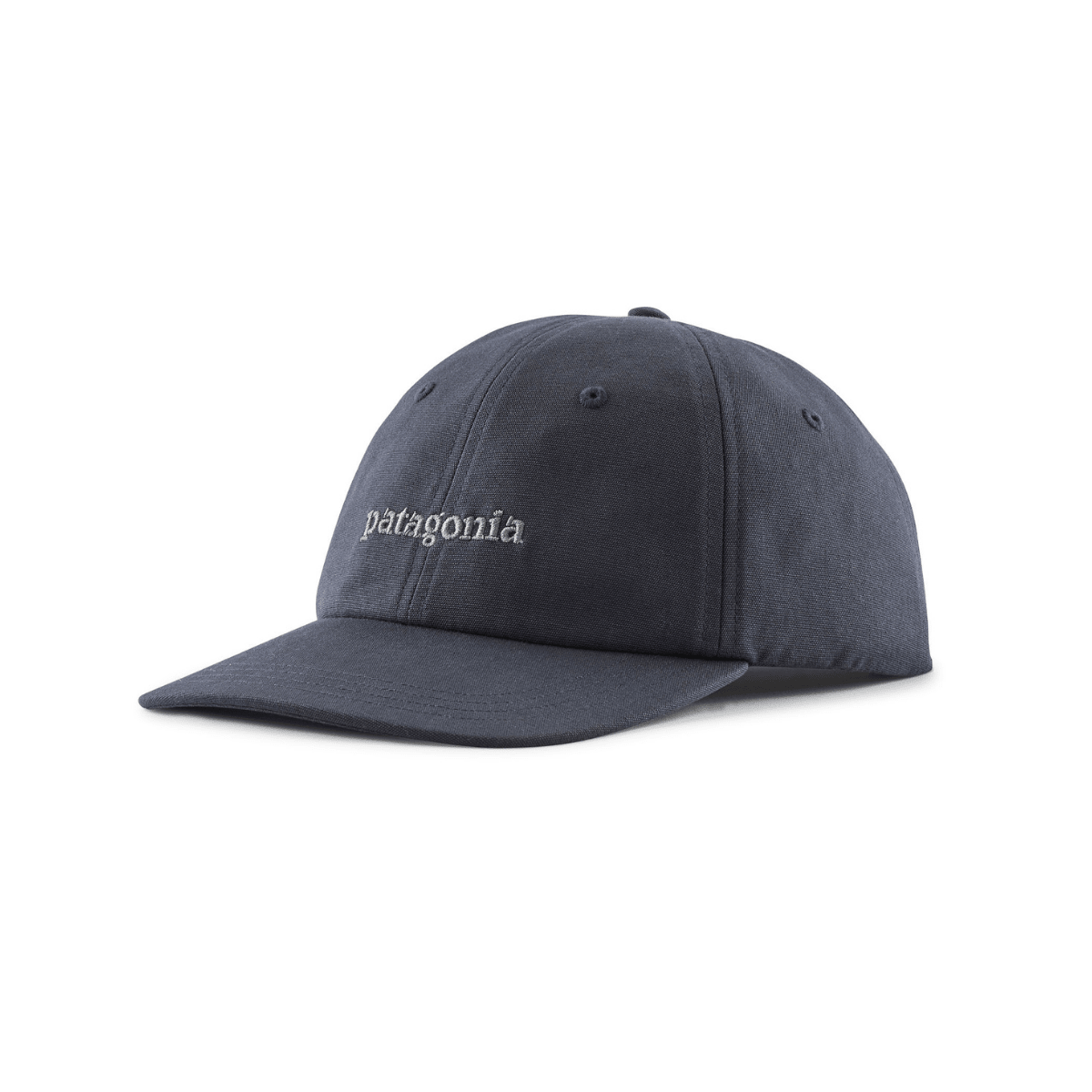 Patagonia - Caps Fitz Roy Icon Trad Text Logo: Smolder Blue - Guttelus.no