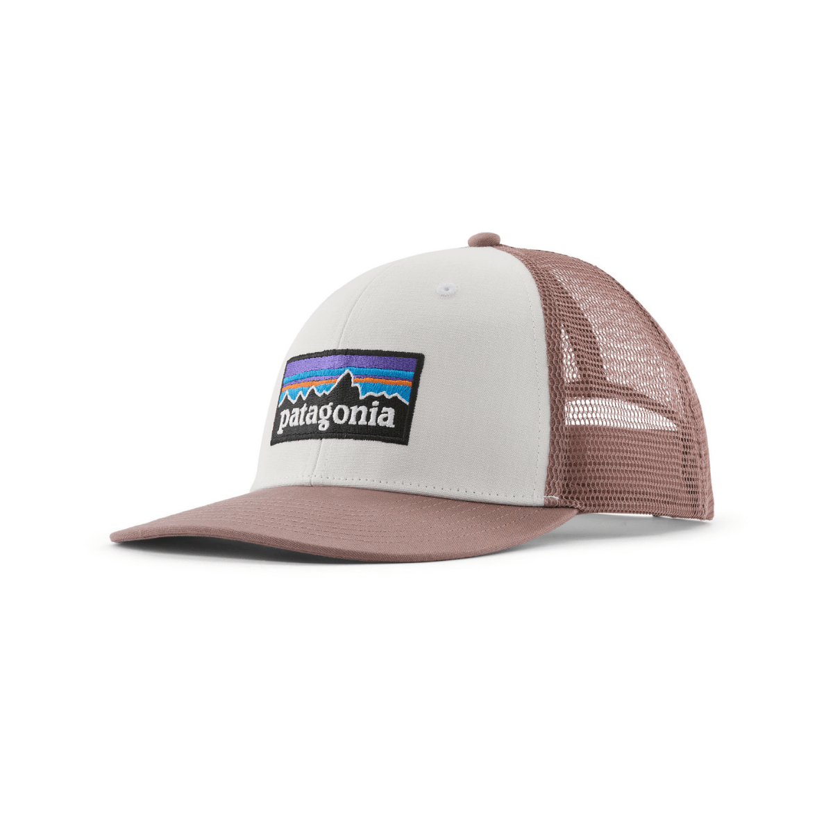 Patagonia - Caps P-6 Logo Trucker Hat Birch White - Guttelus