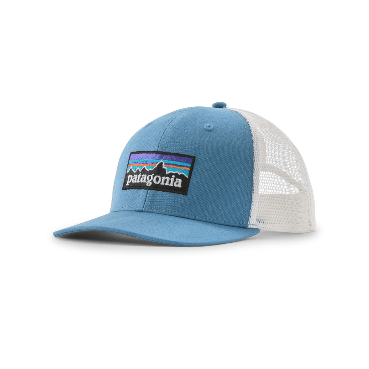 Patagonia - Caps P-6 Logo Trucker Hat Shore Blue - Guttelus.no