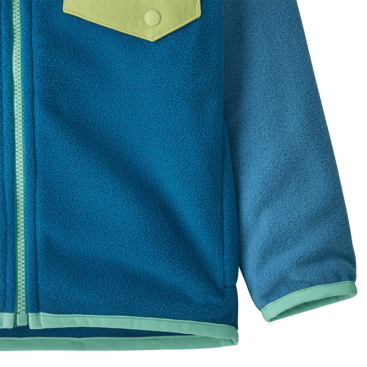 Patagonia - Fleecejakke Micro D Snap-T Aquatic Blue - Guttelus.no