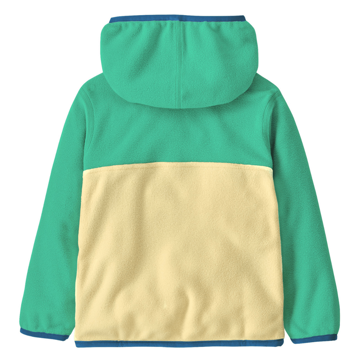 Patagonia - Fleecejakke Micro D Snap-T Buttercup Yellow w/Aqua - Guttelus.no