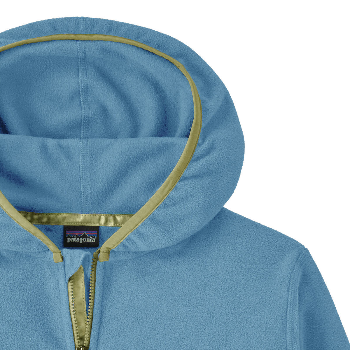 Patagonia - Fleecejakke Micro D Snap-T Early Teal w/Shore Blue - Guttelus.no