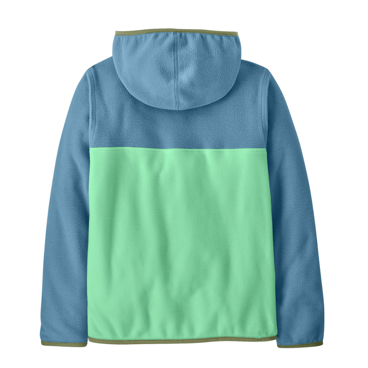 Patagonia - Fleecejakke Micro D Snap-T Early Teal w/Shore Blue - Guttelus.no