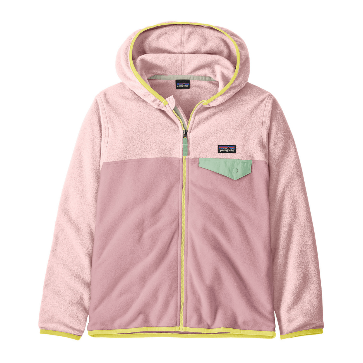 Patagonia - Fleecejakke Micro D Snap-T Quiet Violet - Guttelus.no