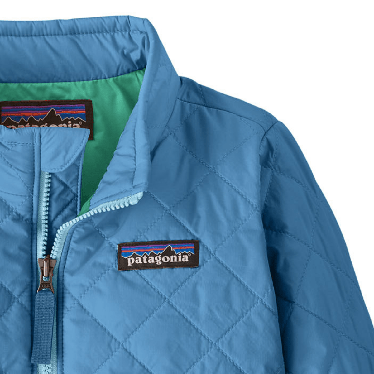 Patagonia - Jakke Nano Puff Shore Blue - Guttelus.no