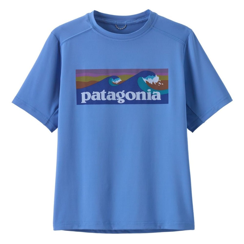 Patagonia - Kids Cap Silkweight T-Shirt Abundant Blue - Guttelus