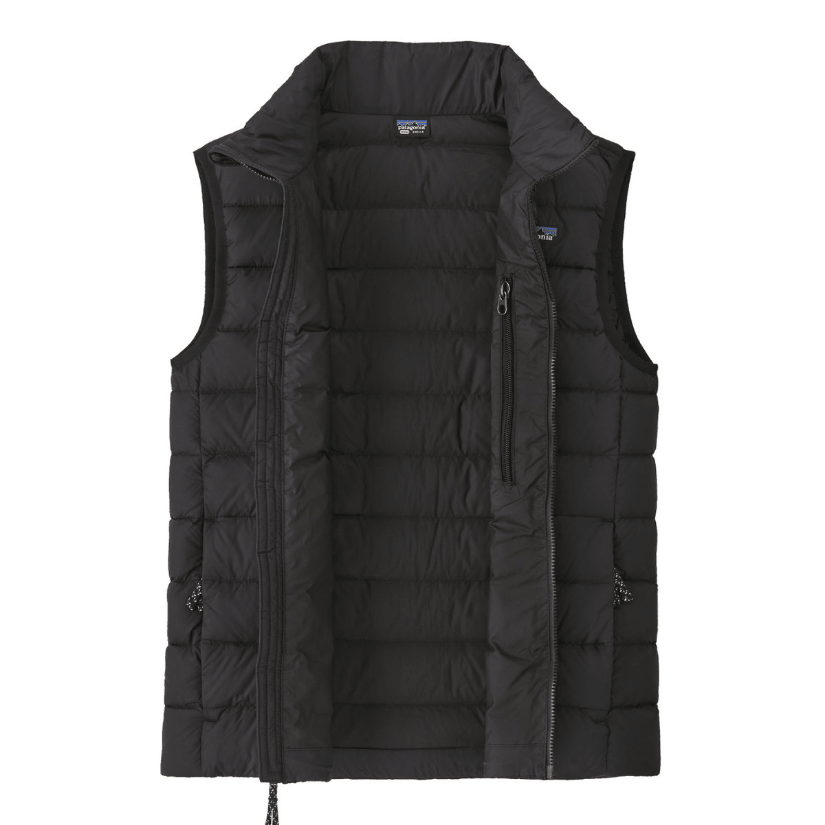 Patagonia - Kids' Down Sweater Vest Black - Guttelus