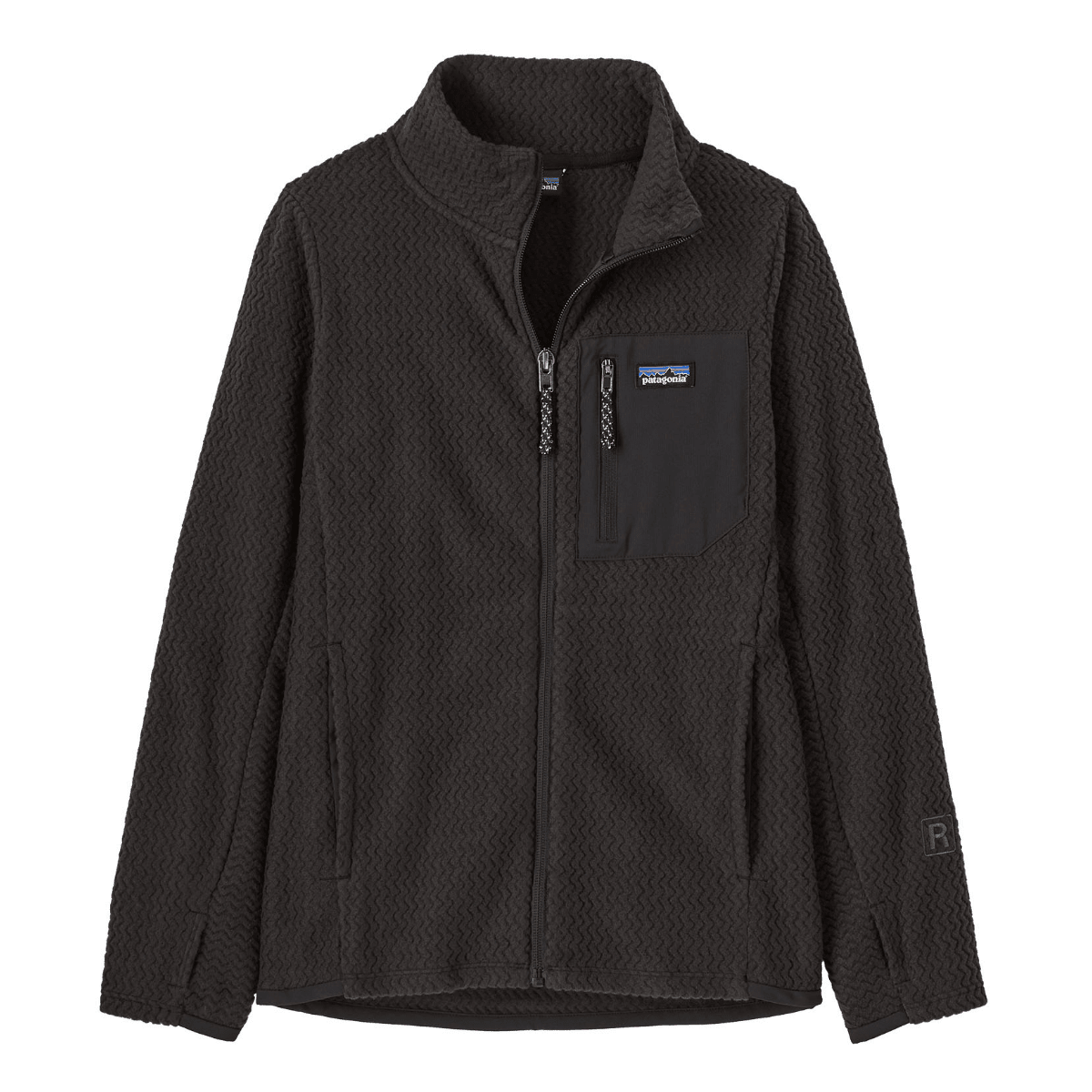 Patagonia - Kids R1 Air Full-Zip Jacket Black - Guttelus