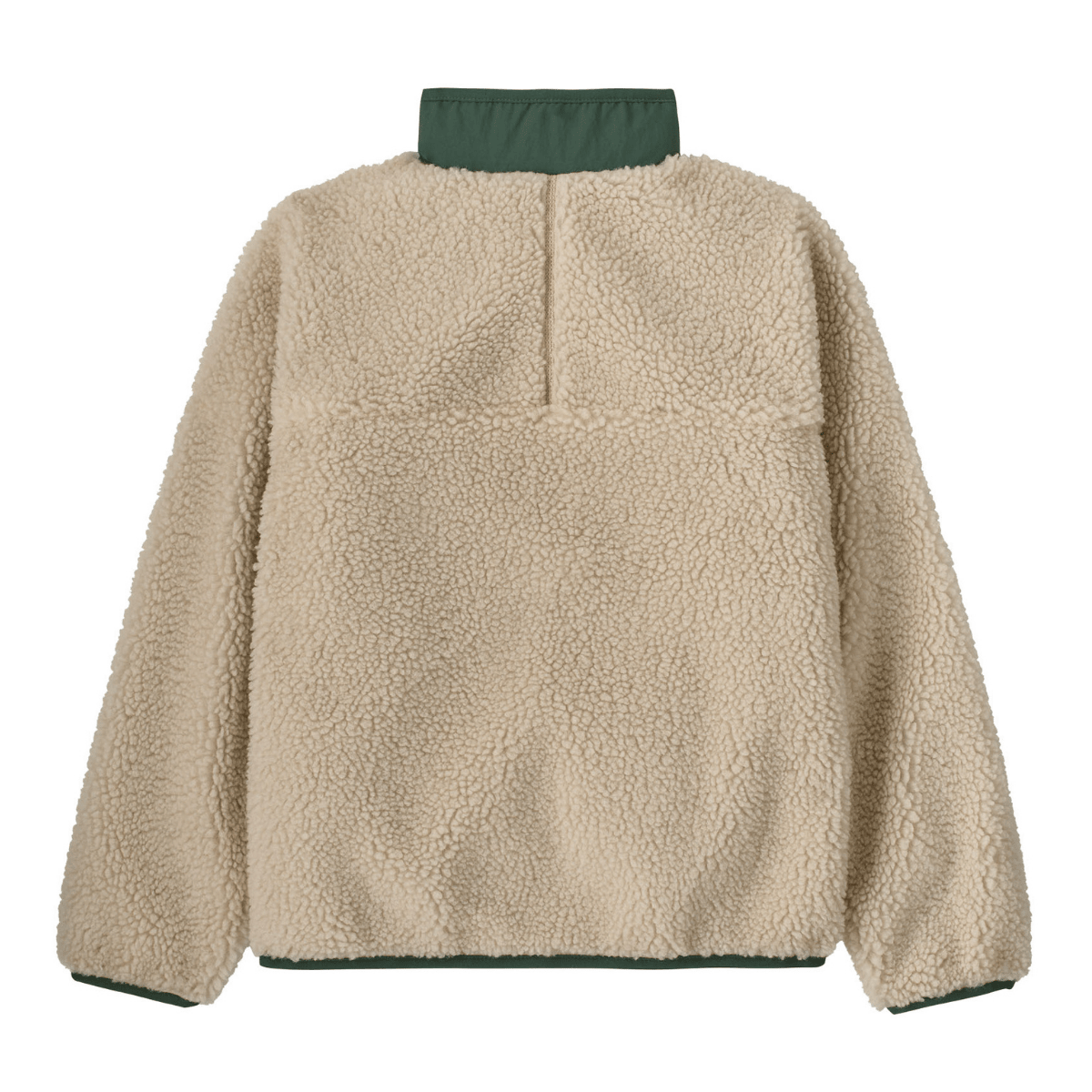 Patagonia - Kids Retro-X Fleece Jacket Dark Natural / Canopy Green - Guttelus