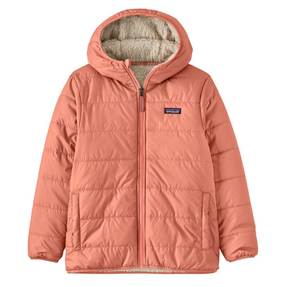 Patagonia - Kids Reversible Ready Freddy Hoody Moment Pink - Guttelus.no