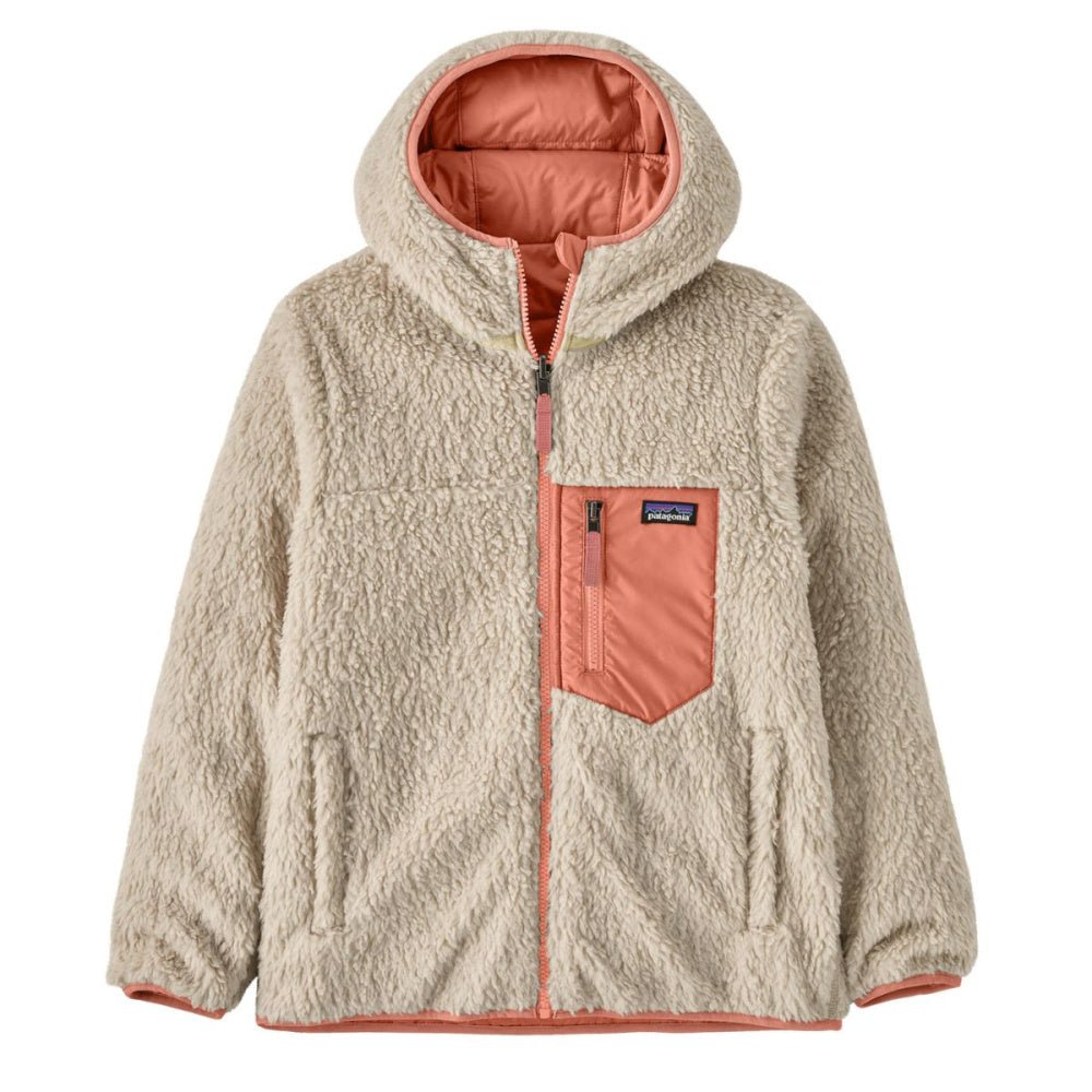 Patagonia - Kids Reversible Ready Freddy Hoody Moment Pink - Guttelus.no