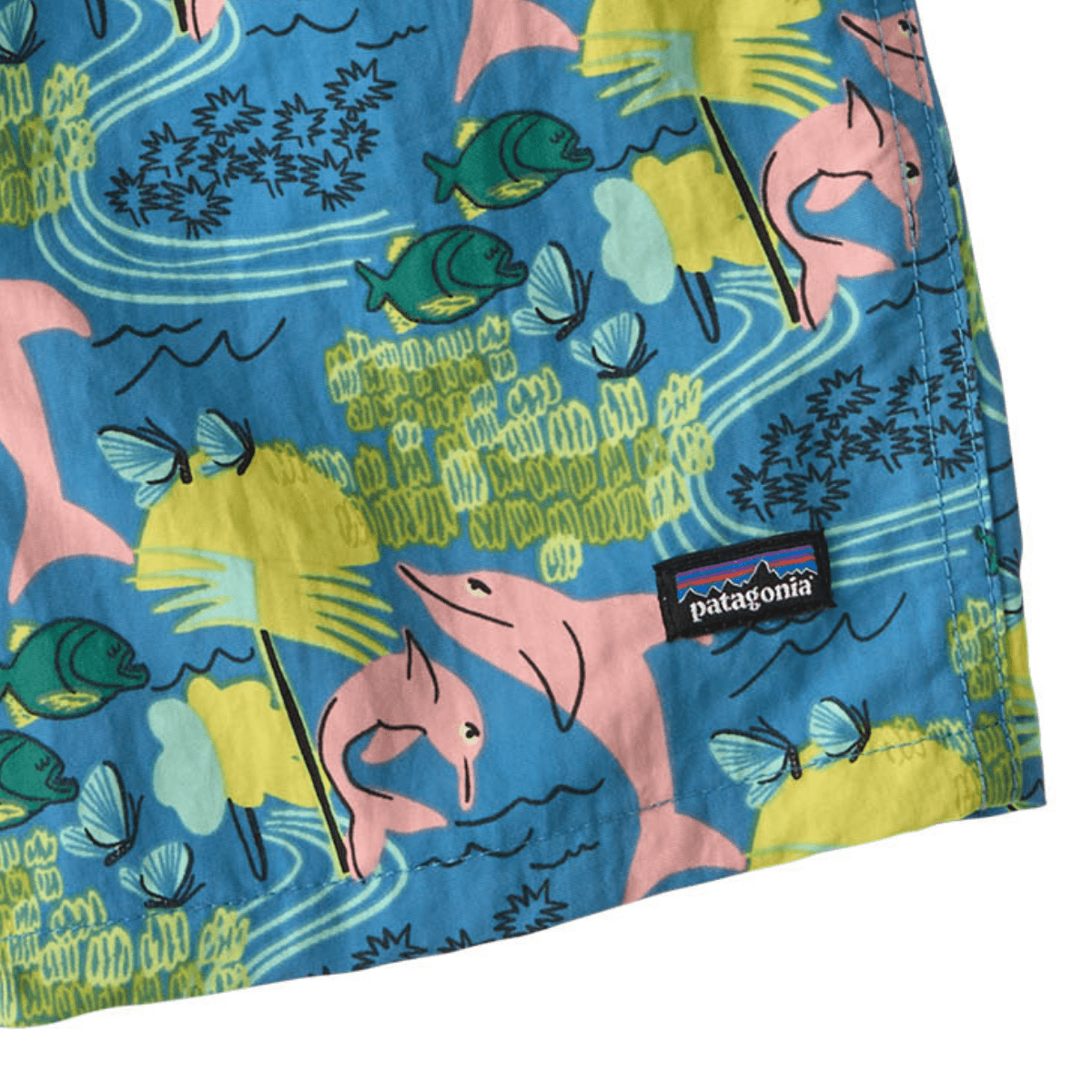 Patagonia - Shorts Baggies Amazonia: Shore Blue - Guttelus.no