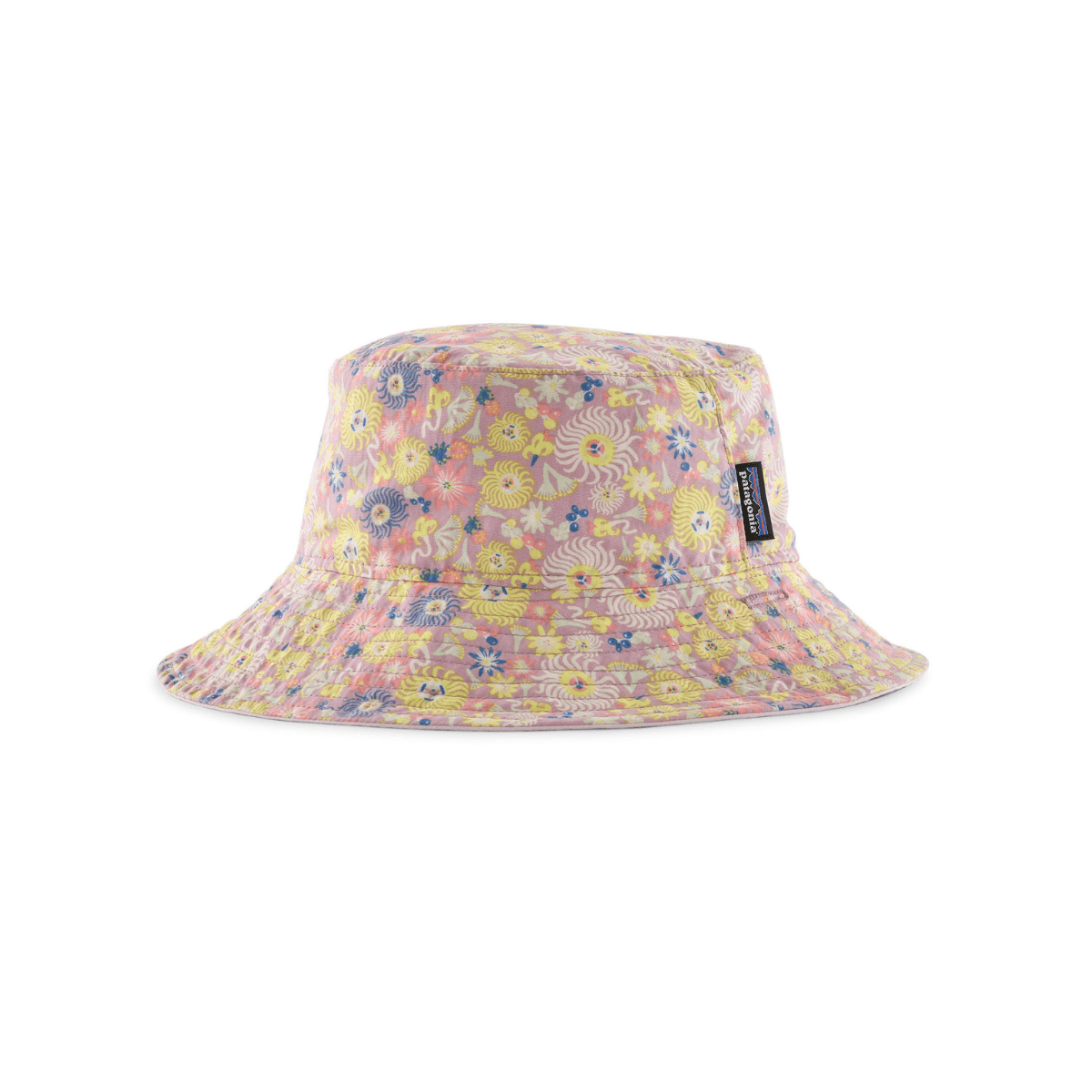 Patagonia - Solhatt Sun Bucket Hat Fruity Times: Quiet Violet - Guttelus.no