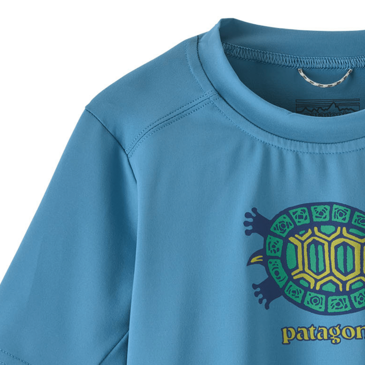Patagonia - T-skjorte Cap SW Island Turtle: Shore Blue - Guttelus.no