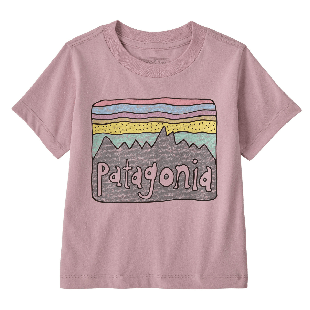 Patagonia - T-skjorte Fitz Roy Skies Quiet Violet - Guttelus.no