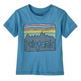 Patagonia - T-skjorte Fitz Roy Skies Shore Blue