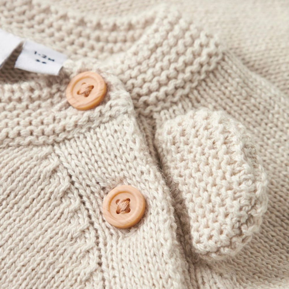 Name It - Genser Baby Knit Ready Peyote Melange