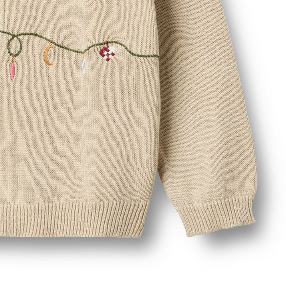 Wheat - Julegenser Knit Lisa Offwhite