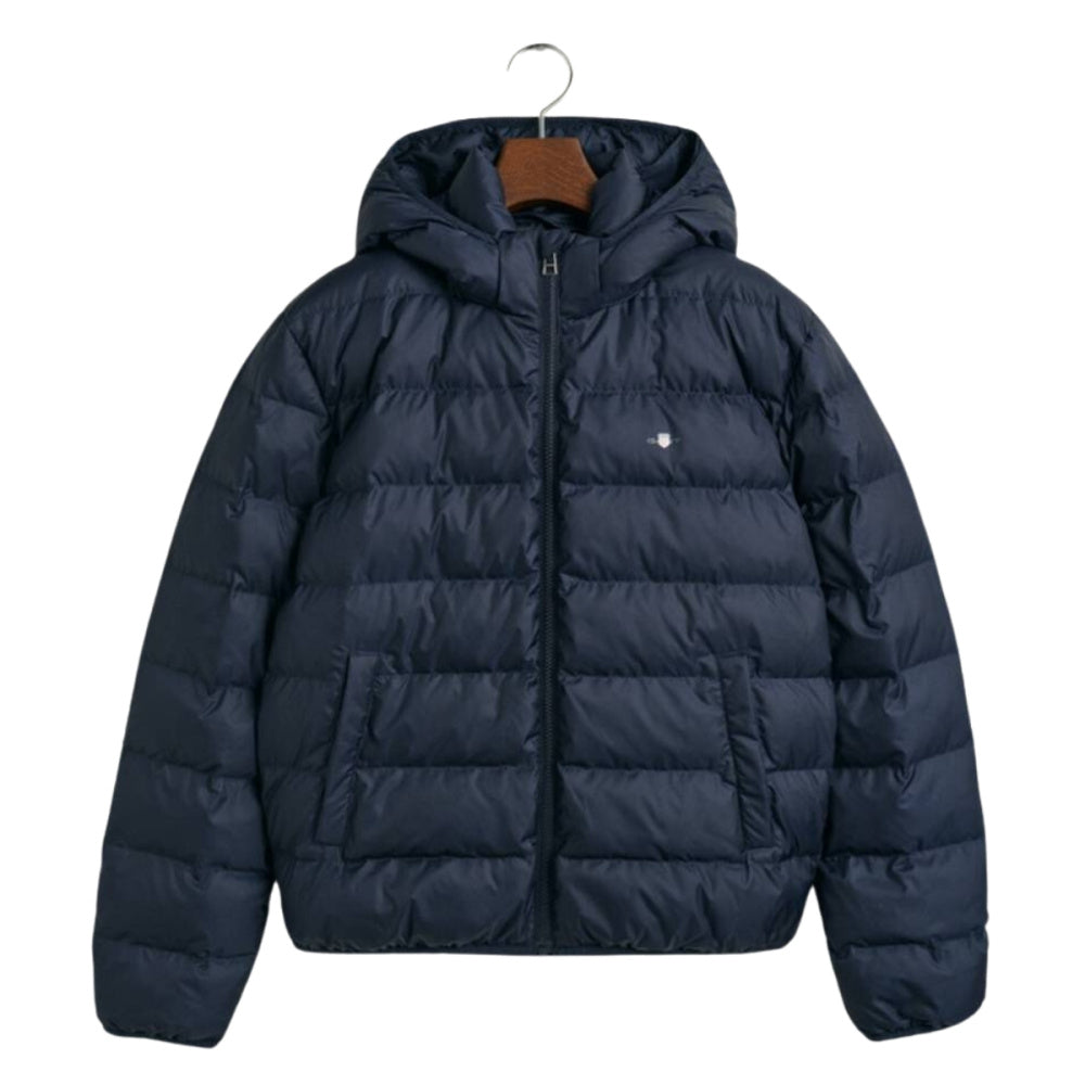 Gant - Jakke Vattert Shield Evening Blue