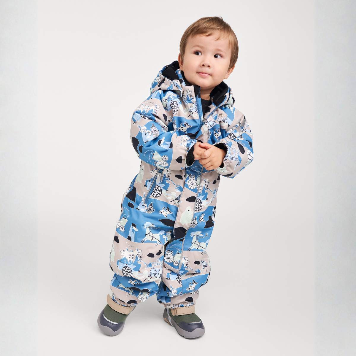 Reima - Vinterdress Baby Moomin Puhuri Blue Ocean