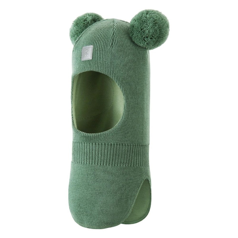 Reima - Balaclava Ull Vekkuli Green Clay - Guttelus.no