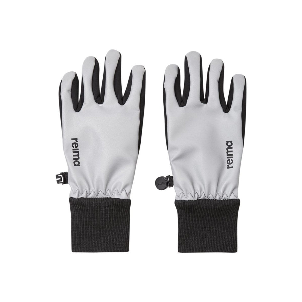 Reima - Hansker Softshell Heippa Reflective Silver - Guttelus.no