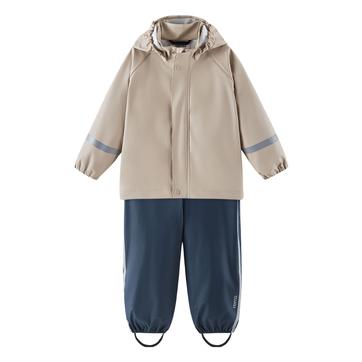 Reima - Regnsett Tihku Earthy Beige - Guttelus.no