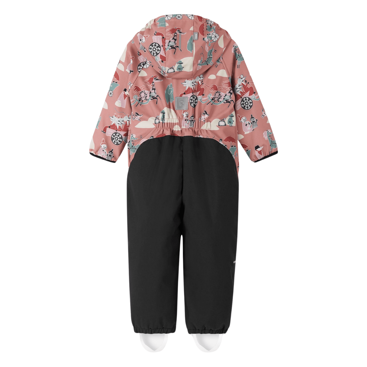 Reima - Softshelldress Moomin Mjosa Rose Blush - Guttelus.no